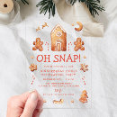 Recherche de oh snap invitations Homme de pain d'épices
