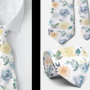 Recherche de rose et crème cravates Floral