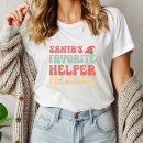 Recherche de santas helper tshirts Santa claus