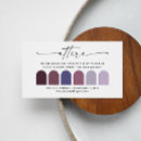 Recherche de violettes invitations Écriture moderne