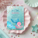 Recherche de sirène baby shower fille invitations Océan