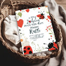 Recherche de rouge de coccinelle invitations Floral