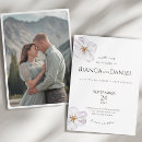 Recherche de fleurit mariage invitations Élégant