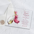Recherche de vin carrées invitations Écriture calligraphique manuscrite