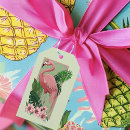 Recherche de feuille tropicale étiquettes cadeau Toute personne