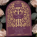 Recherche de mauve invitations Floral