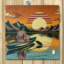 Recherche de kayak puzzles Lac