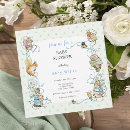 Recherche de beatrix potter baby shower invitations Classique