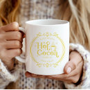 Recherche de hot cocoa tasses Noël