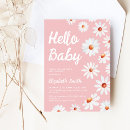 Recherche de marguerite rose invitations Boho