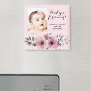 Recherche de baptême magnets Bébé