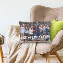 Recherche de typographie vintage coussins Famille