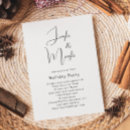 Recherche de partie de société invitations Simple