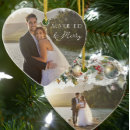 Recherche de coeur vintage ornements Marié