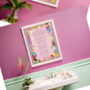 Recherche de poème fille posters Pour enfants