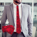 Recherche de fleurs roses rouges cravates Motif