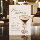 Recherche de café brun invitations Martini à expresso