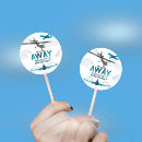 Recherche de anniversaire avion autocollants Haut et loin