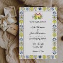 Recherche de citron mariage invitations Amalfi