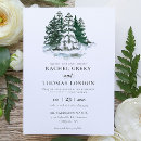 Recherche de sapin mariage invitations Hiver