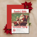 Recherche de père drôle noël invitations Vintage