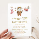 Recherche de santa claus baby shower invitations Hiver