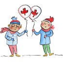 Recherche de feuille érable cartes postales Canadien