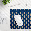Recherche de lis tapis souris Fleur de lis