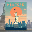Recherche de île de liberté cartes postales New york