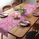 Recherche de hot pink chemins de tables Élégant