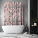 Recherche de vintage roses rideaux douche Élégant