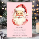Recherche de vintage santa claus invitations Fête