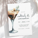 Recherche de cocktails martini invitations Cocktails et conversation