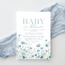 Recherche de fleur baby shower invitations Printemps