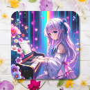 Recherche de notes musicales autocollants Fleurs