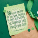 Recherche de irlandaise vœux cartes Shamrock