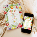Recherche de fruits mignons invitations Fête d'anniversaire