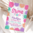 Recherche de slime invitations À la crème