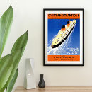 Recherche de transatlantique posters De voyage