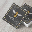 Recherche de abeille vintage cartes visite Miel