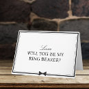Recherche de ring bearer Moderne