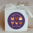 Recherche de chat heureux autocollants Mignon