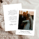 Recherche de chic remerciements cartes Script de calligraphie