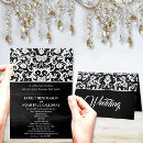 Recherche de blanche de damassé mariage invitations Couple