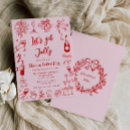 Recherche de rose noël invitations Rouge et rose