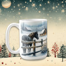 Recherche de cheval noël tasses Ferme