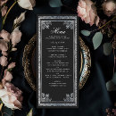 Recherche de victorien mariage menus Vintage