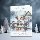 Recherche de vache noël cartes Aquarelle