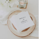 Recherche de invités de mariage serviettes Mariée