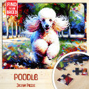 Recherche de poodle puzzles Caniche
